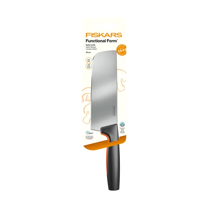 Functional Form nakiri-kniv - Rustfrit stål - Fiskars