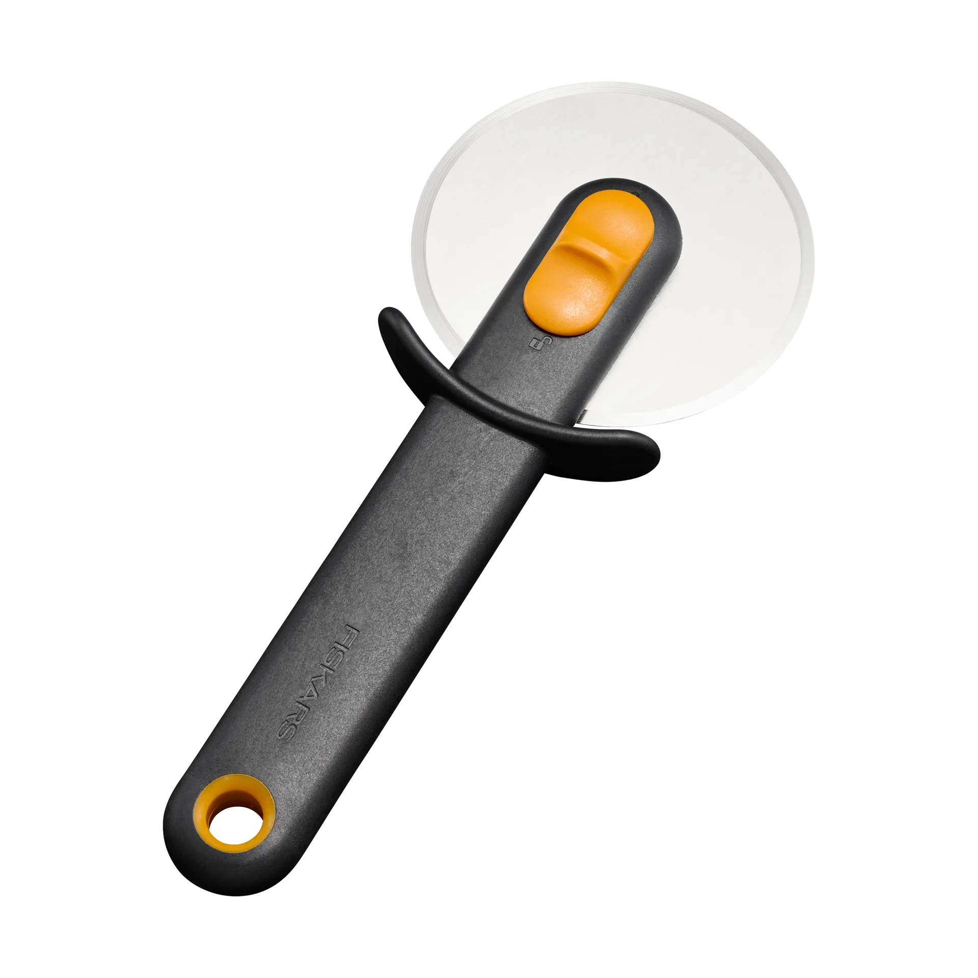 Functional Form pizzahjul, Sort, med bladbeskytter Fiskars
