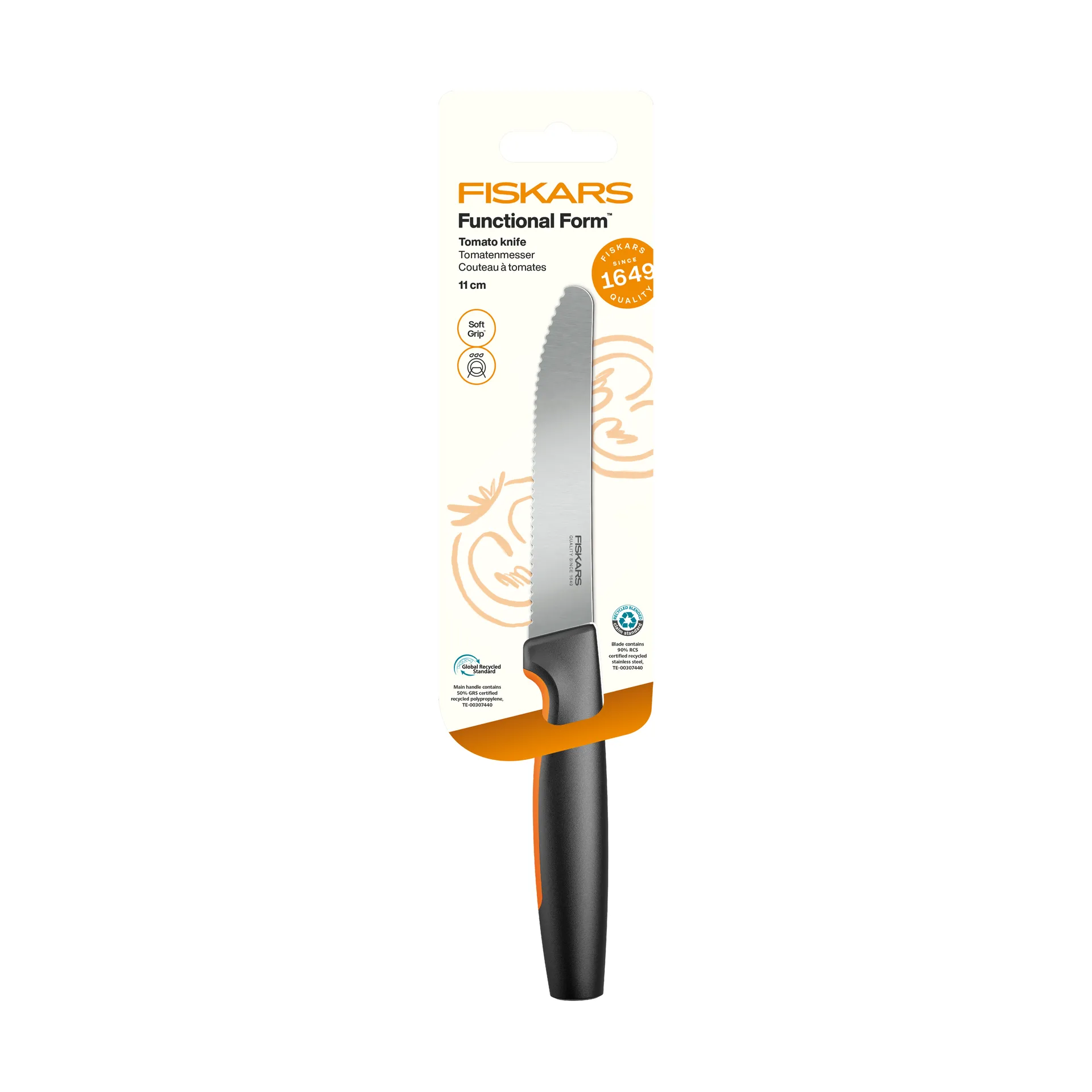 Functional Form tomatkniv, Rustfrit stål Fiskars