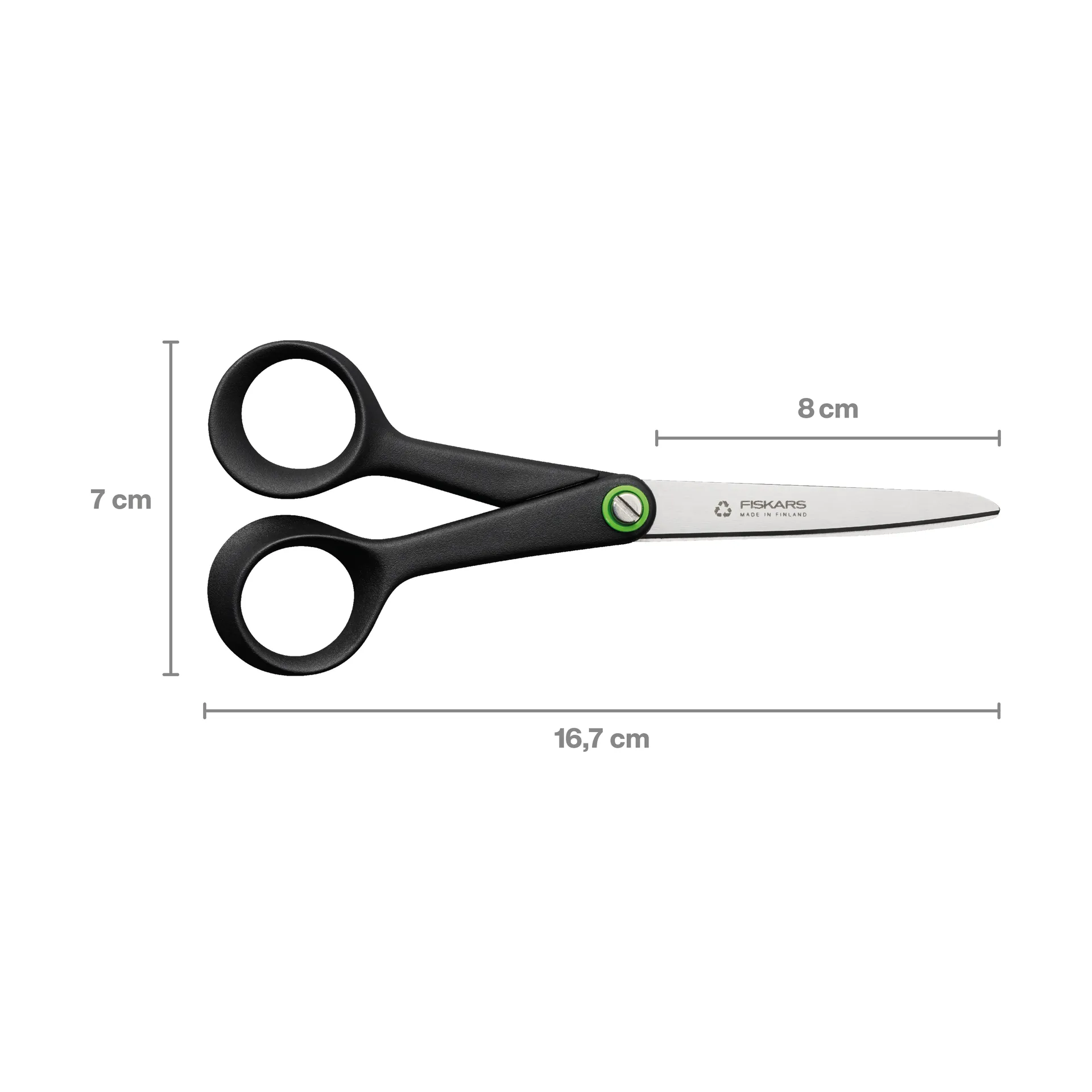 Functional Form universalsaks 17 cm, Sort Fiskars