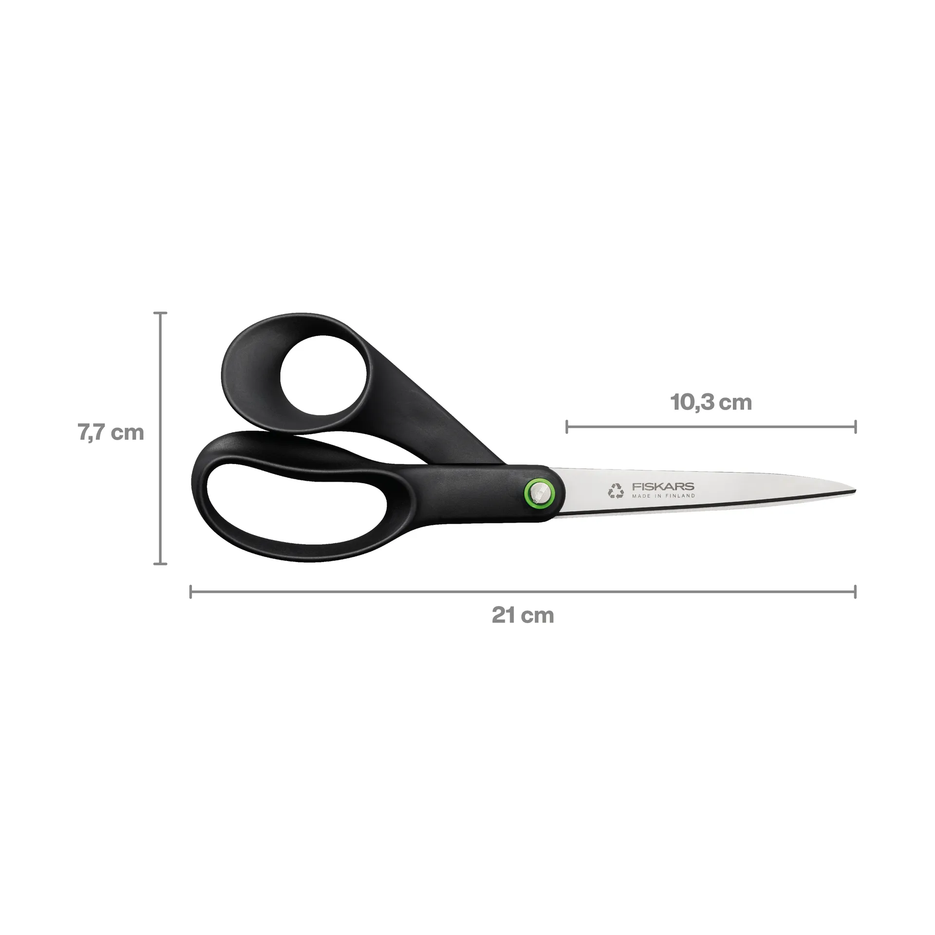 Functional Form universalsaks 21 cm, Sort Fiskars
