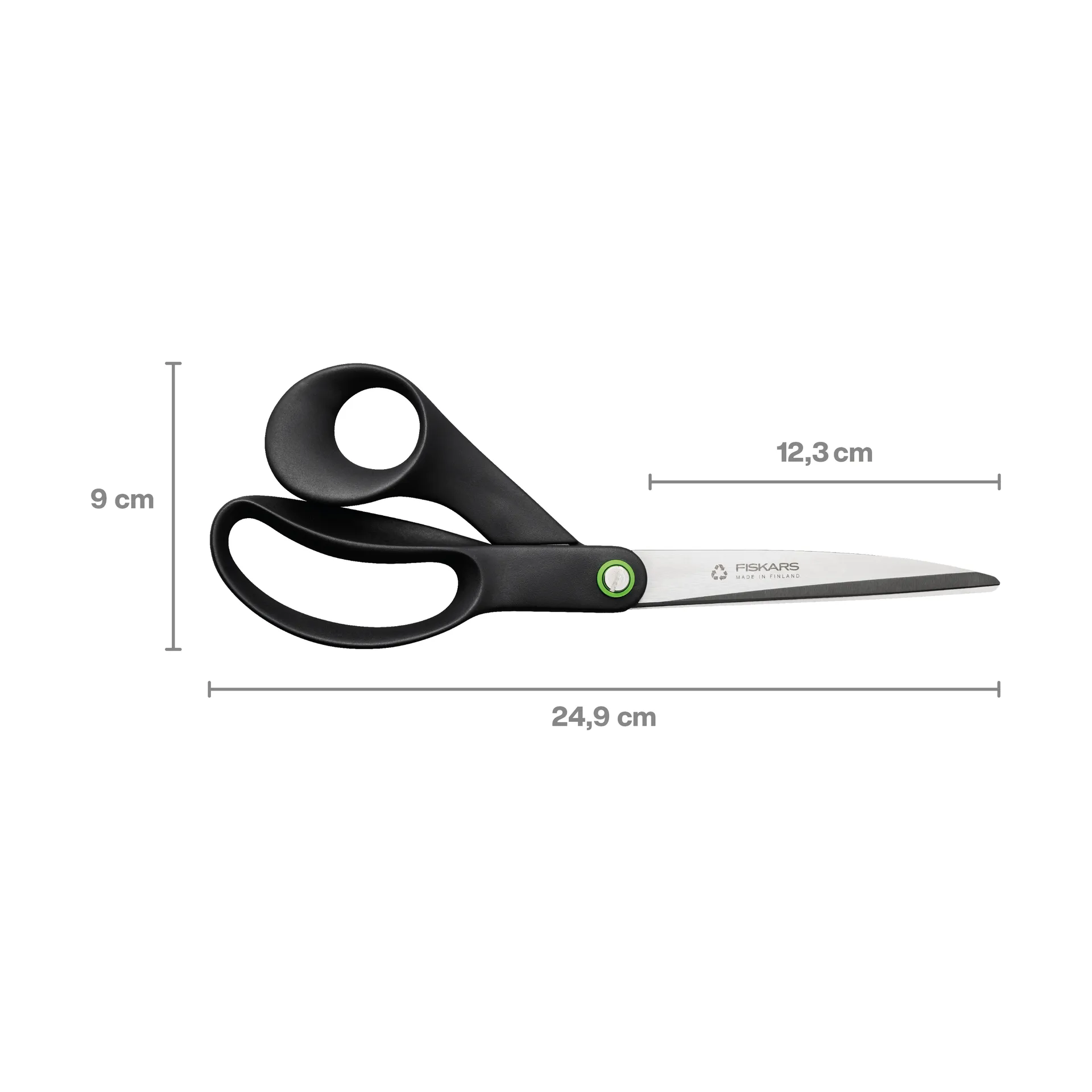 Functional Form universalsaks 25 cm, Sort Fiskars