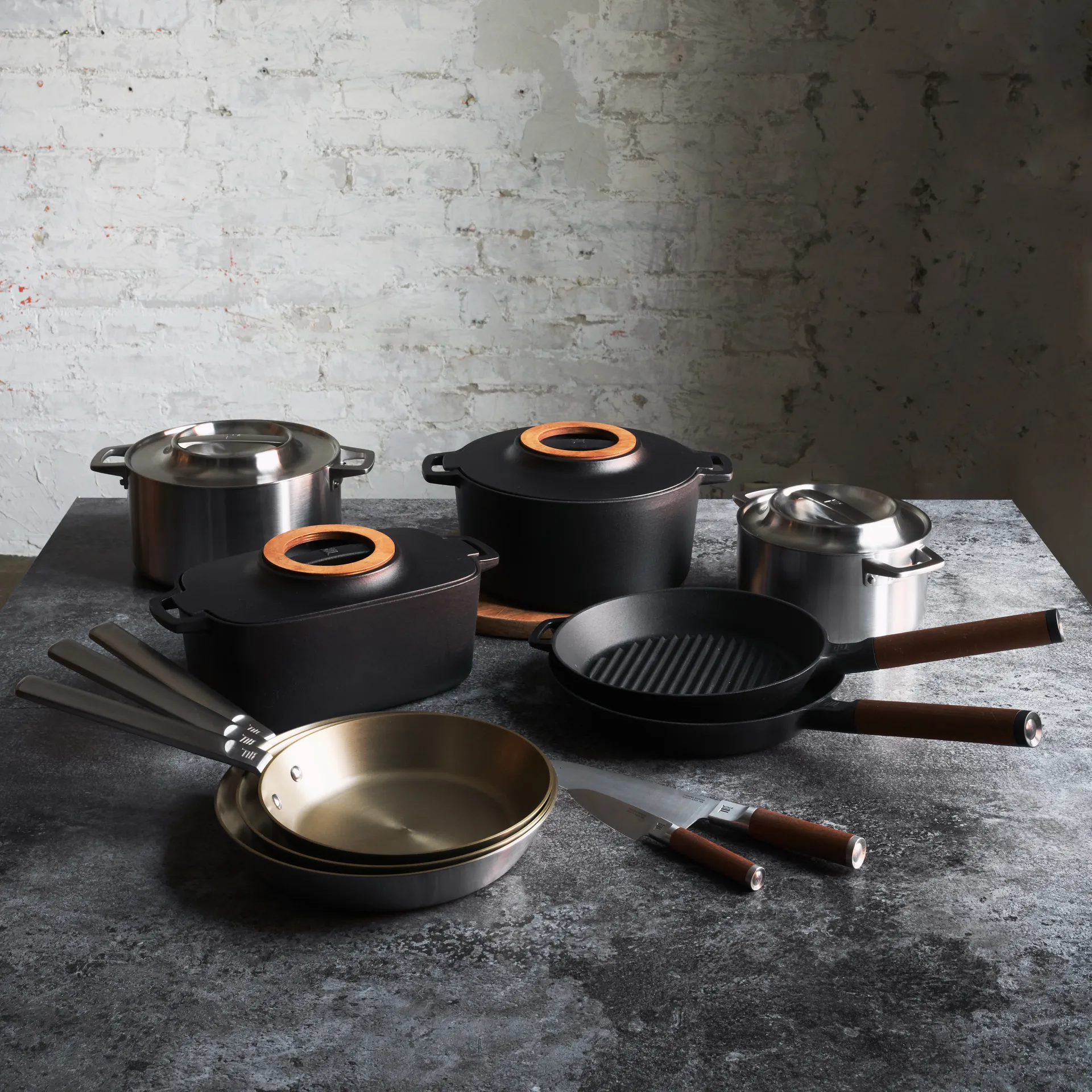 Norden stegepande rustfrit stål, 28 cm Fiskars