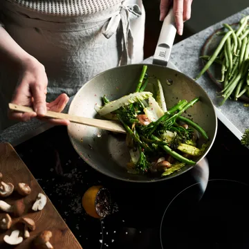 Norden wokpande rustfrit stål - 28 cm - Fiskars