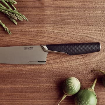 Titanium kokkekniv 20 cm - Sort - Fiskars