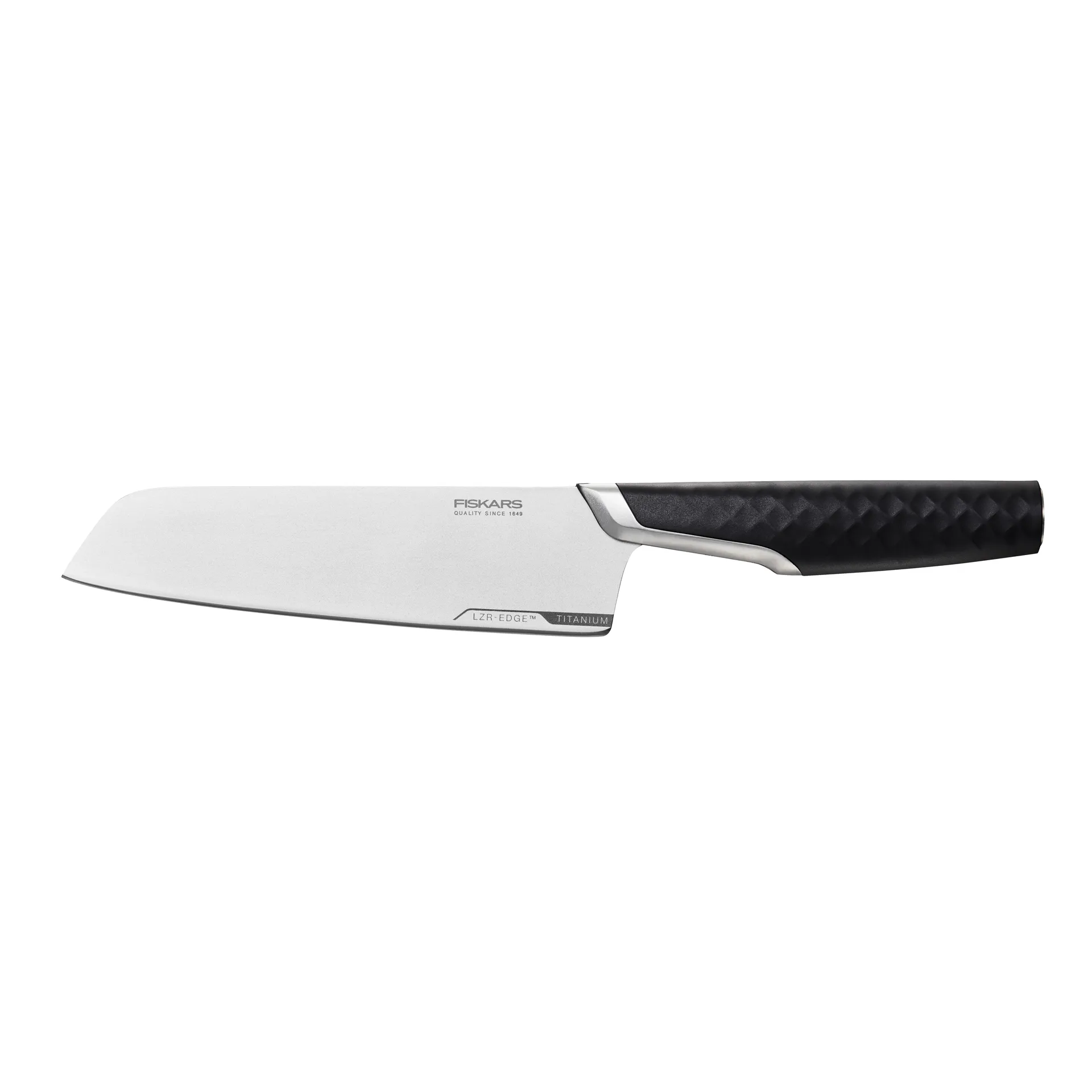 Titanium santokukniv 16 cm, Sort Fiskars