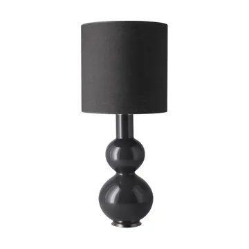 Augusta bordlampe grå lampefod - Lino Negro M - Flavia Lamps