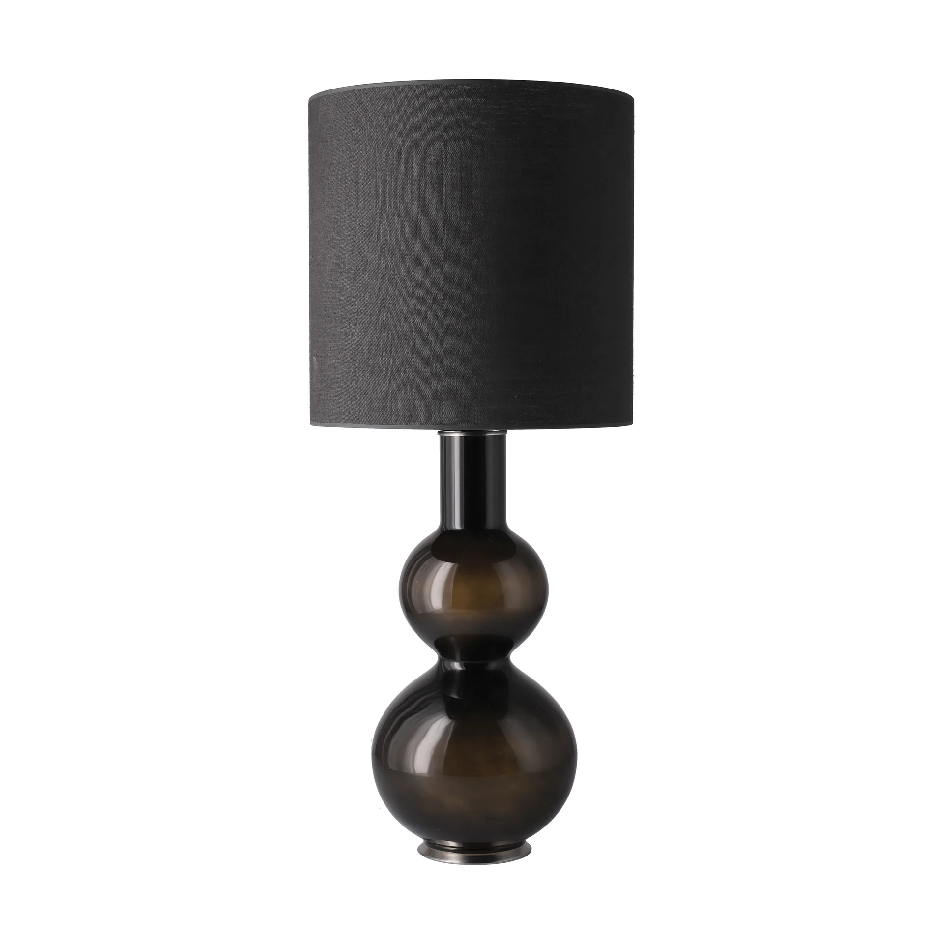 Augusta bordlampe sort lampefod, Lino Negro M Flavia Lamps