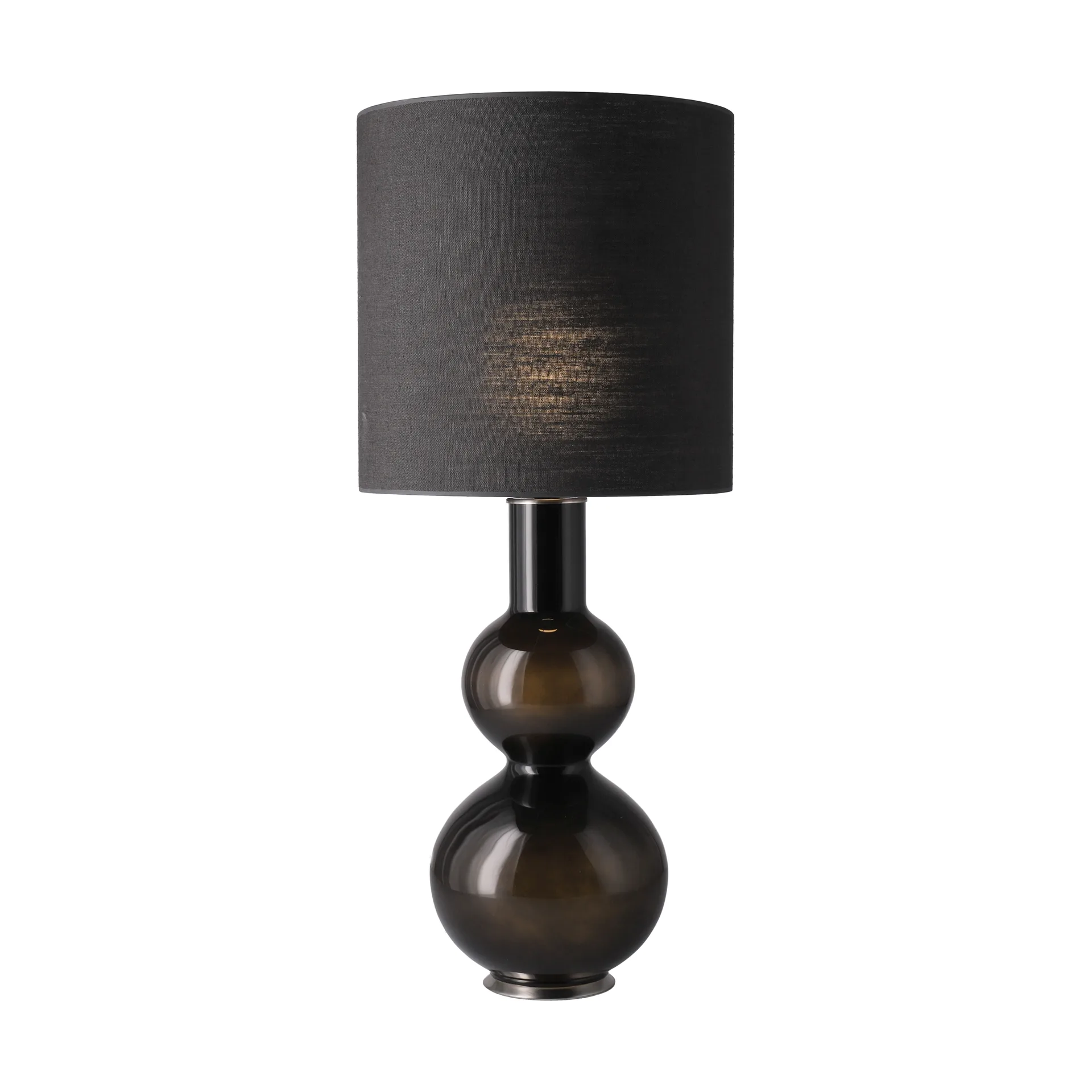Augusta bordlampe sort lampefod, Lino Negro M Flavia Lamps