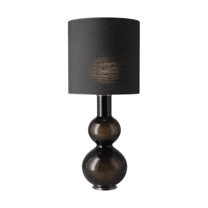 Augusta bordlampe sort lampefod, Lino Negro M Flavia Lamps