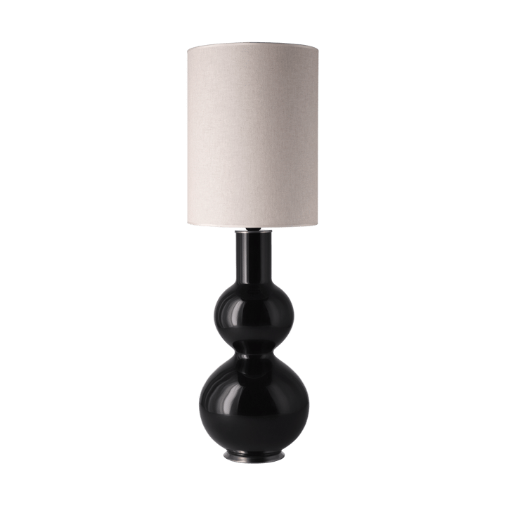 Augusta bordlampe sort lampefod - Milano Tostado L - Flavia Lamps