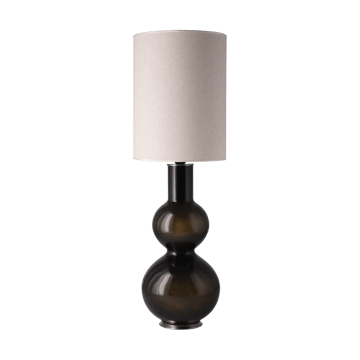 Augusta bordlampe sort lampefod - Milano Tostado L - Flavia Lamps