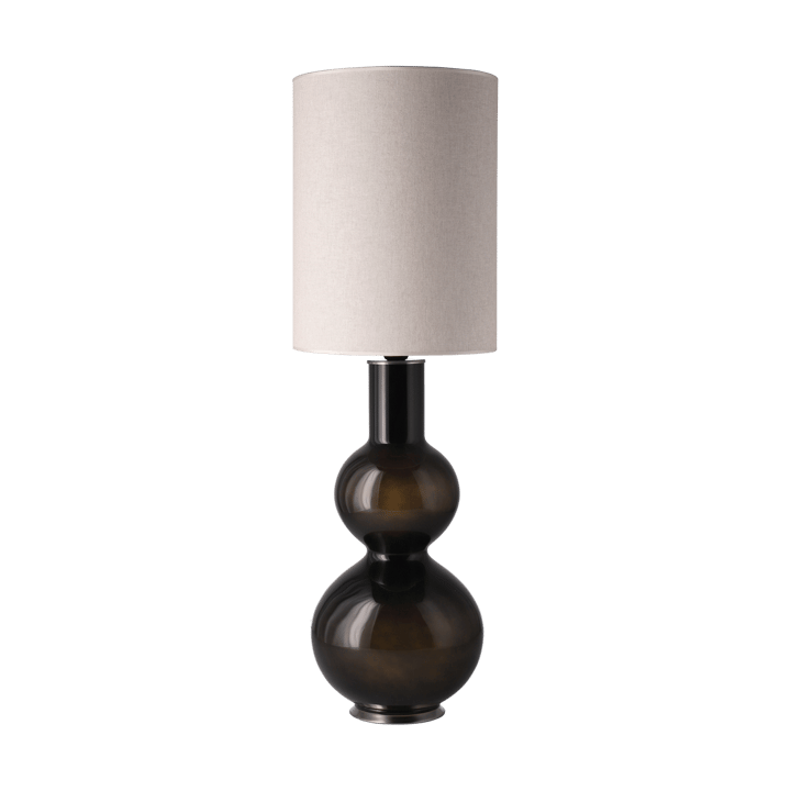 Augusta bordlampe sort lampefod, Milano Tostado L Flavia Lamps