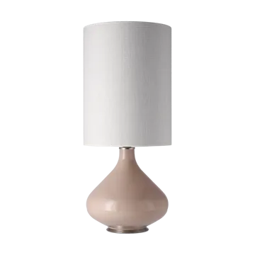 Flavia bordlampe beige lampefod - Babel Beige L - Flavia Lamps