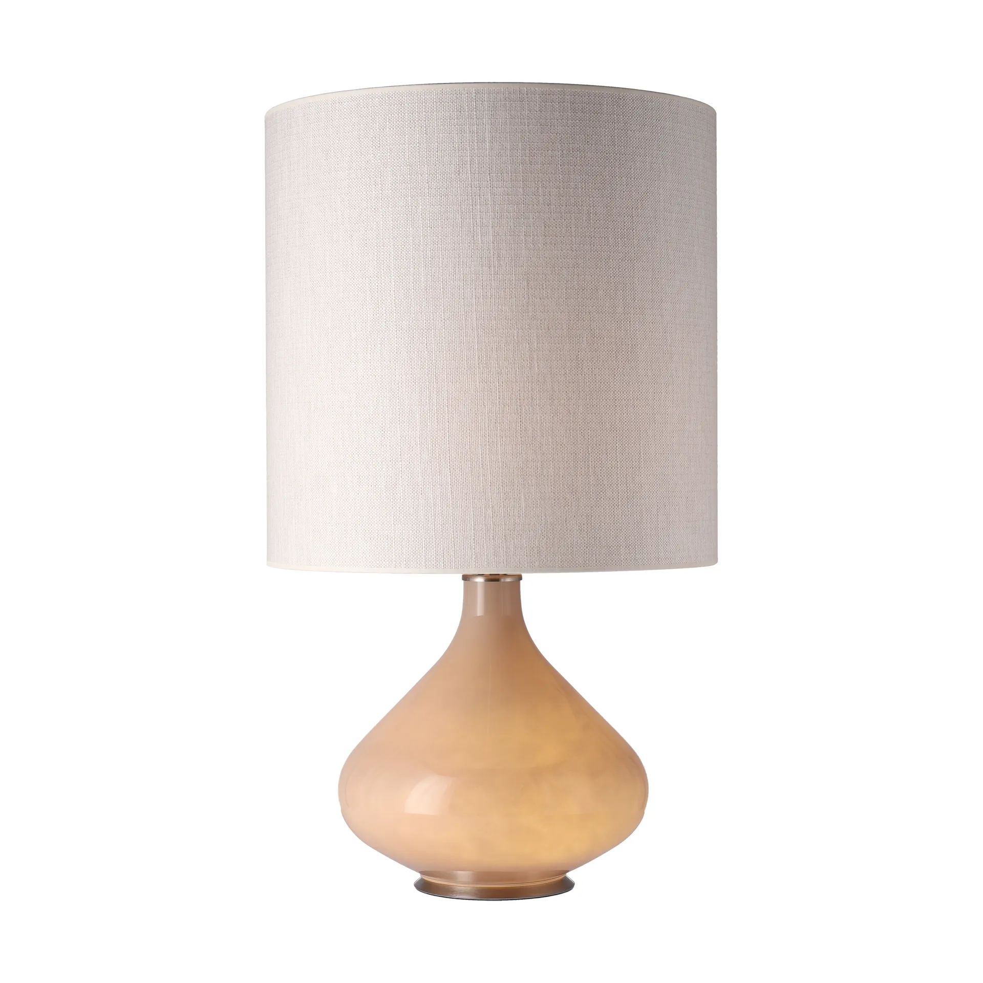 Flavia bordlampe beige lampefod, Babel Beige M Flavia Lamps