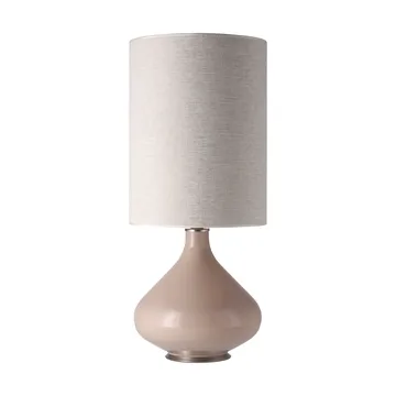 Flavia bordlampe beige lampefod - London Beige L - Flavia Lamps
