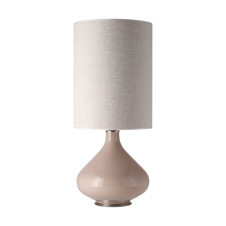 Flavia bordlampe beige lampefod - London Beige L - Flavia Lamps