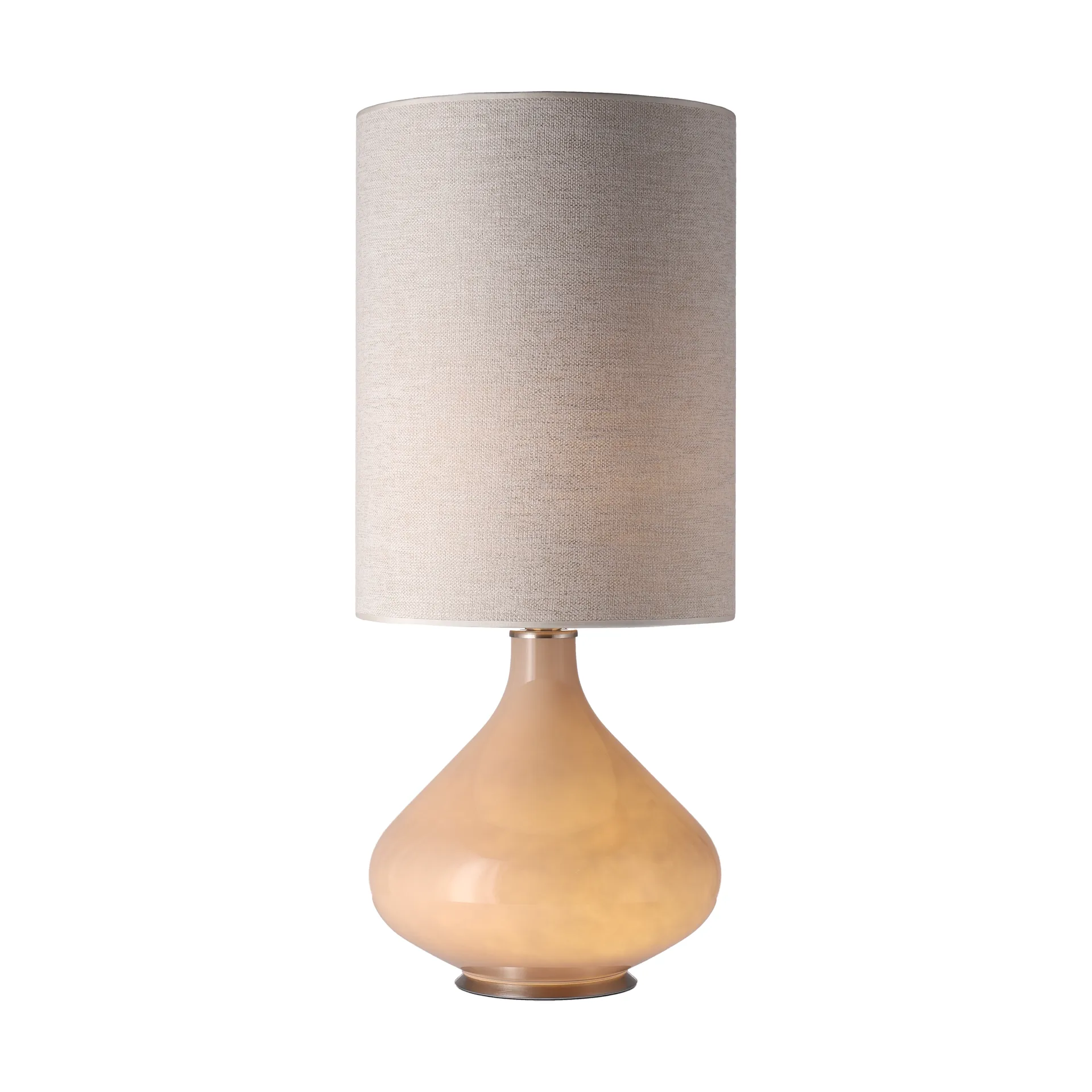 Flavia bordlampe beige lampefod, London Beige L Flavia Lamps