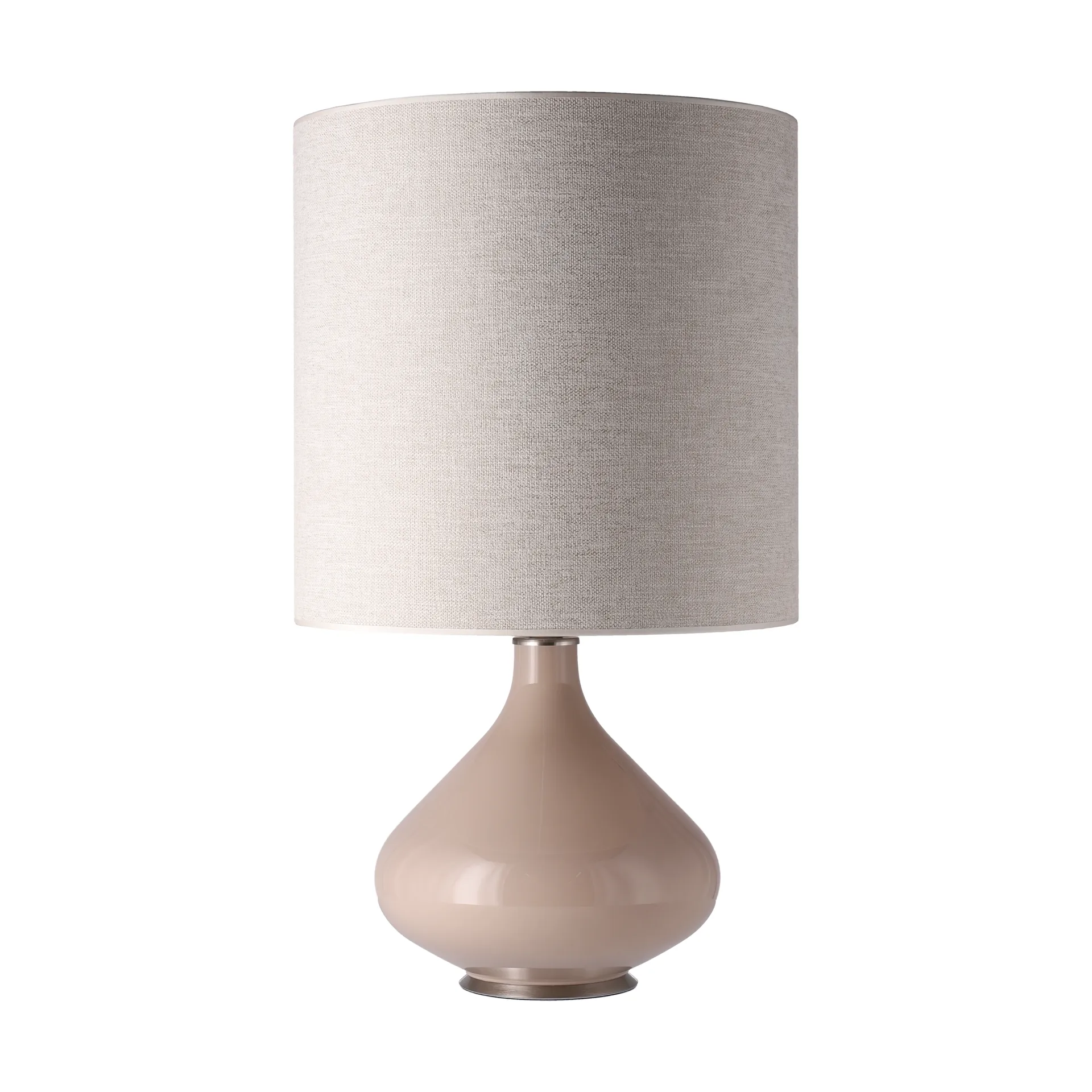 Flavia bordlampe beige lampefod, London Beige M Flavia Lamps