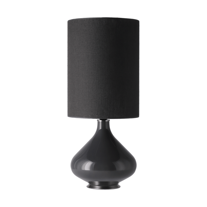 Flavia bordlampe grå lampefod - Lino Negro L - Flavia Lamps