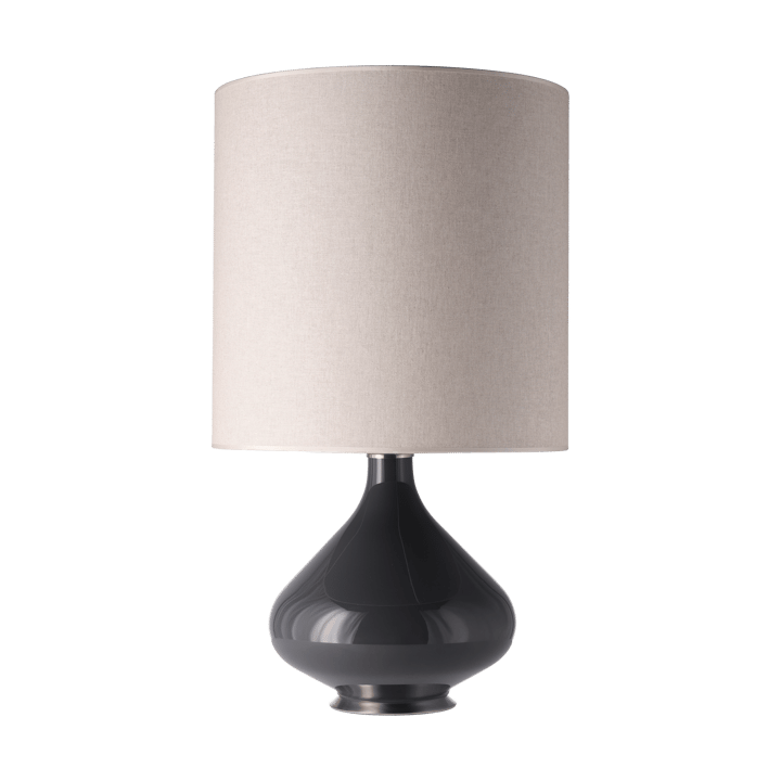 Flavia bordlampe grå lampefod - Milano Tostado M - Flavia Lamps