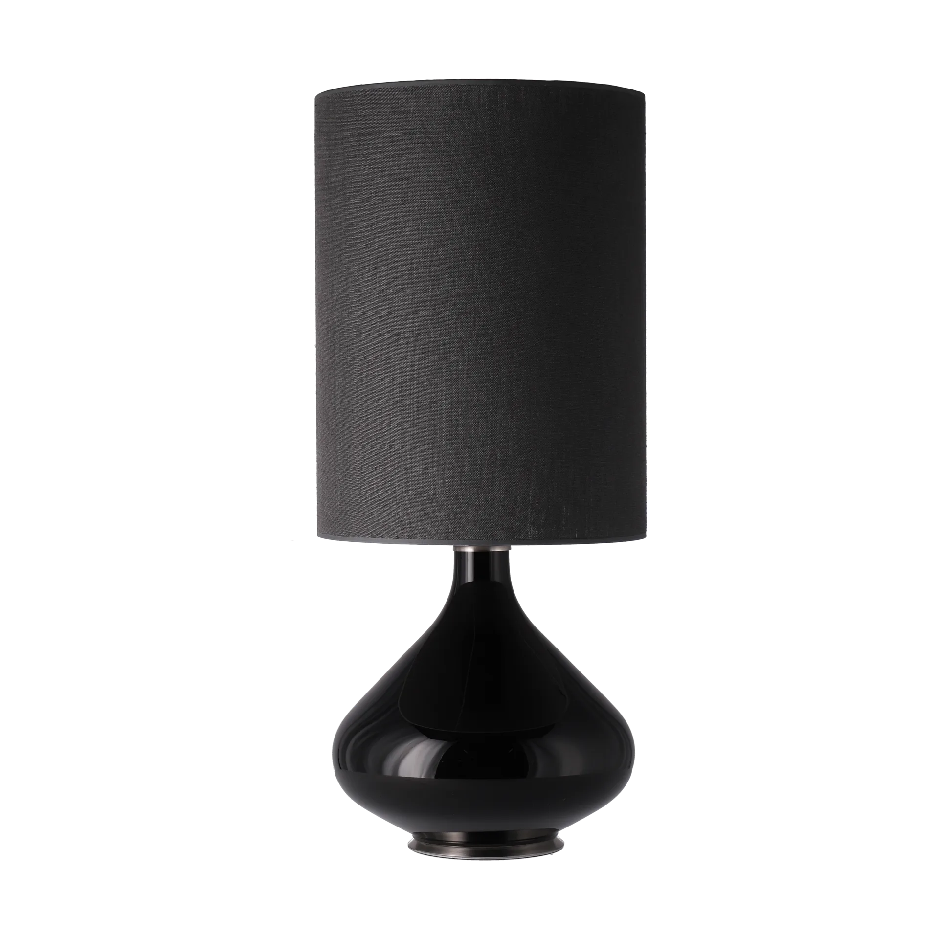 Flavia bordlampe sort lampefod, Lino Negro L Flavia Lamps