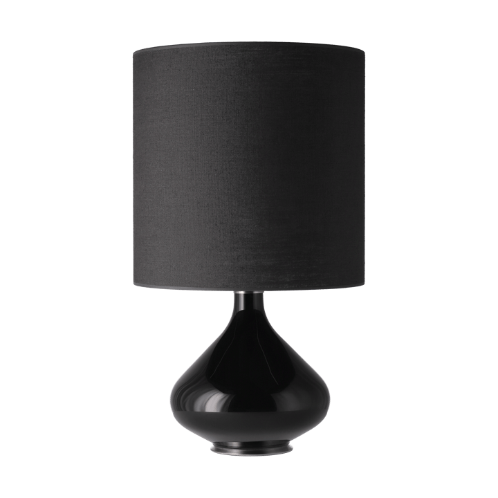 Flavia bordlampe sort lampefod - Lino Negro M - Flavia Lamps