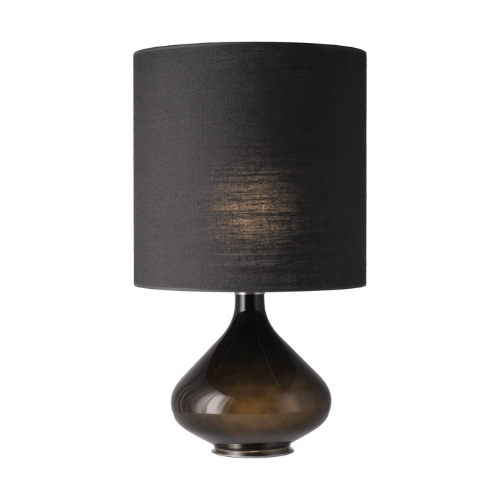 Flavia bordlampe sort lampefod, Lino Negro M Flavia Lamps