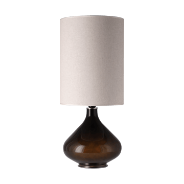 Flavia bordlampe sort lampefod - Milano Tostado L - Flavia Lamps