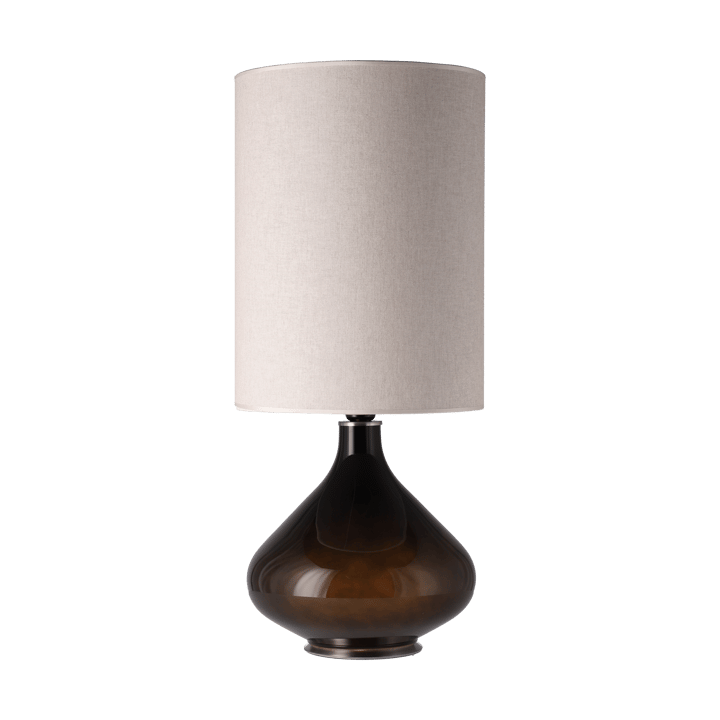 Flavia bordlampe sort lampefod, Milano Tostado L Flavia Lamps
