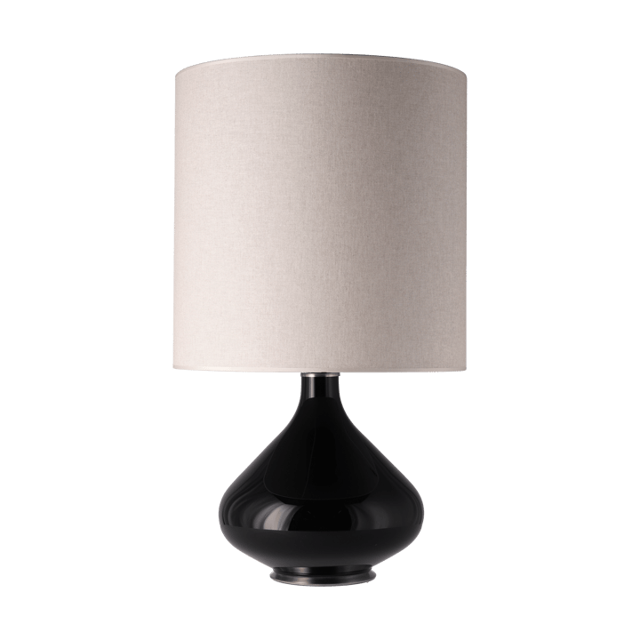 Flavia bordlampe sort lampefod - Milano Tostado M - Flavia Lamps