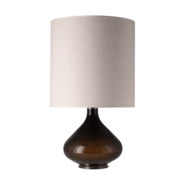 Flavia bordlampe sort lampefod - Milano Tostado M - Flavia Lamps