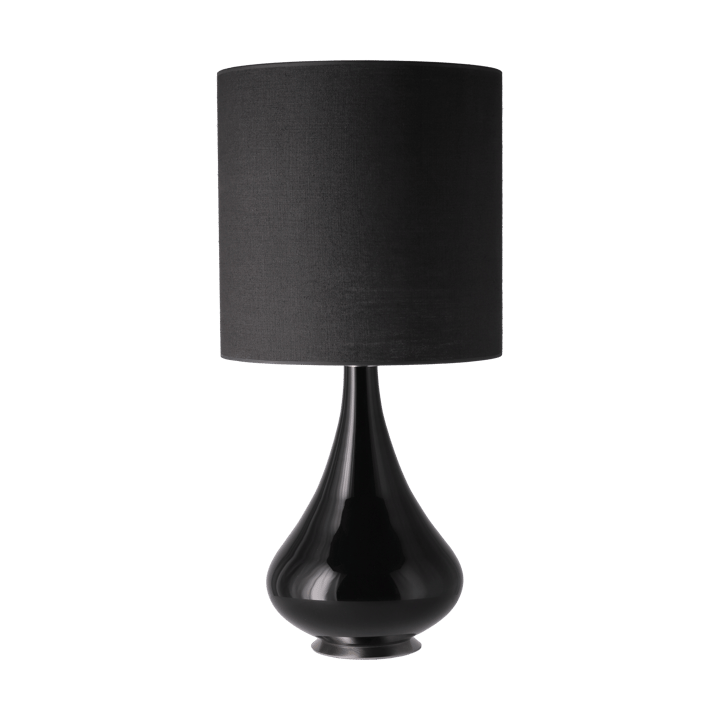 Renata bordlampe sort lampefod - Lino Negro M - Flavia Lamps