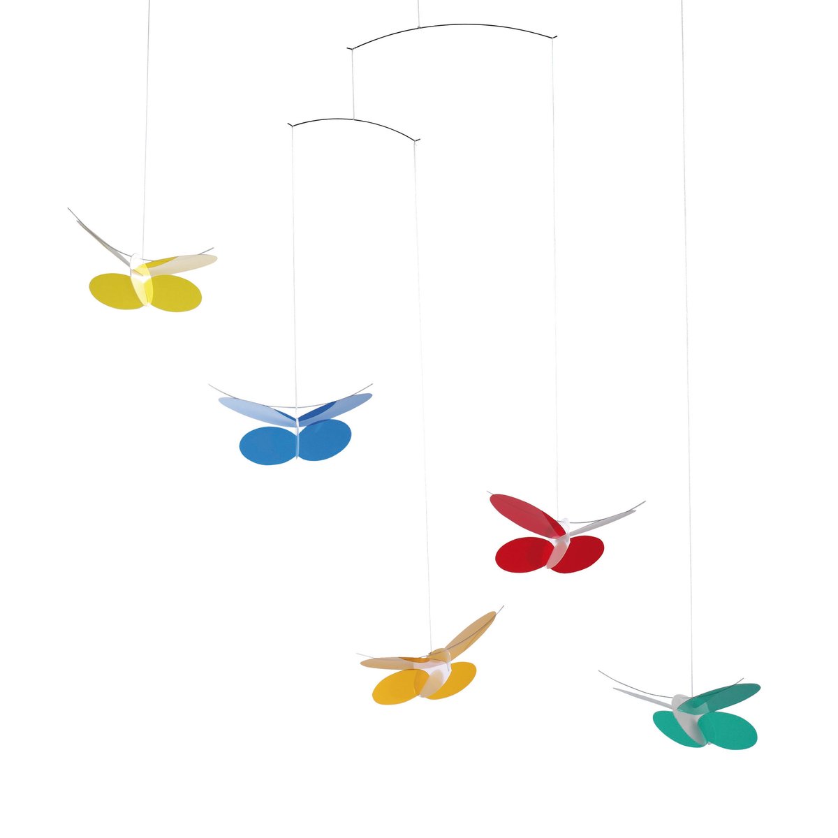 Flensted Mobiles Butterflies mobile multi (5706602301112)