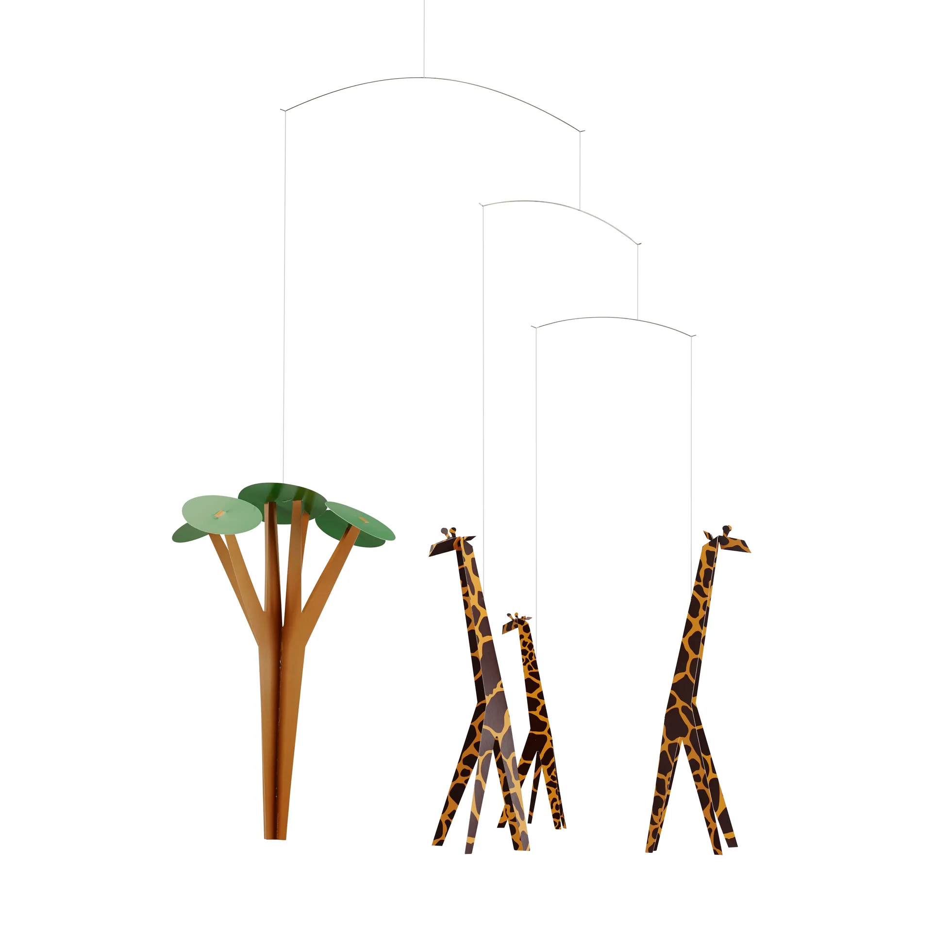 Giraffes on the Savannah uro, multi Flensted Mobiles