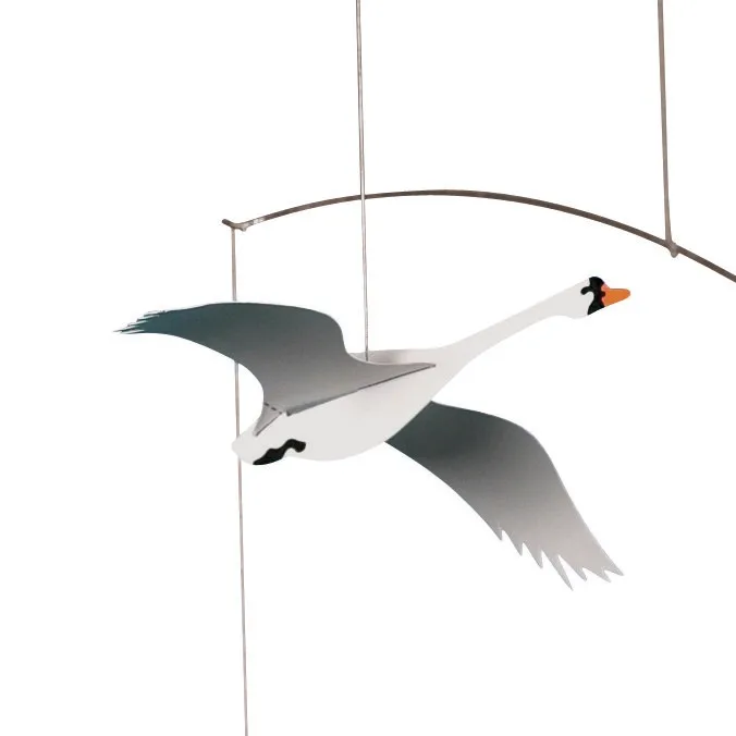 Scandinavian swans uro, multi Flensted Mobiles