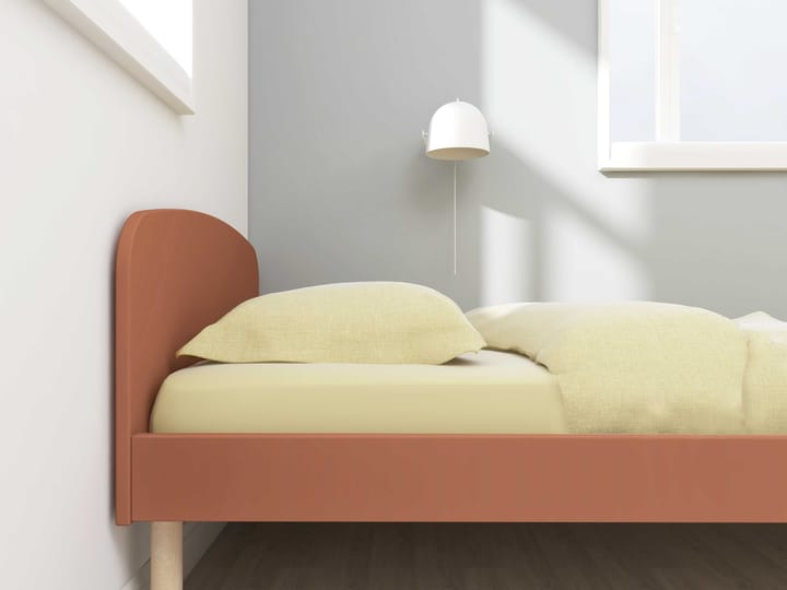 Dots enkeltseng 96x204 cm, Rose FLEXA