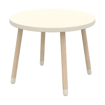 Dots legebord Ø60 cm - Cream - FLEXA