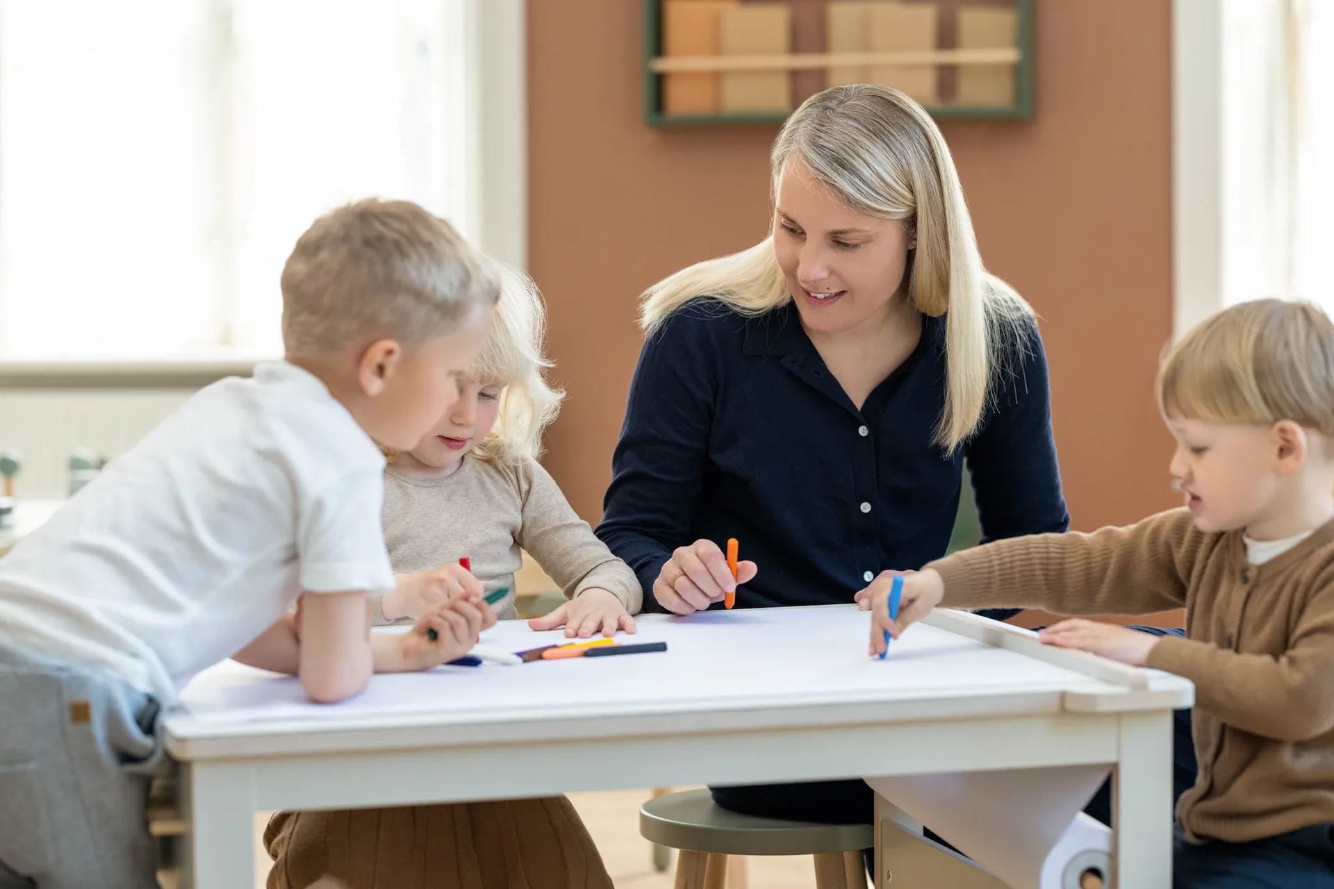 Play creative skrivebord 68x90 cm, Grå FLEXA