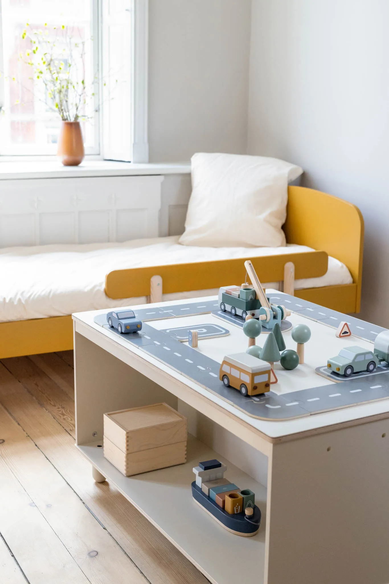 Play legebord 70x100 cm, Grå FLEXA