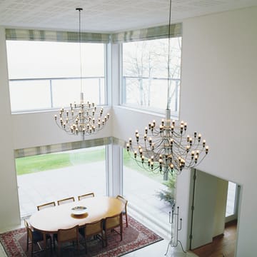 2097 Sarfatti lysekrone - Krom 50 stk. lamper - Flos