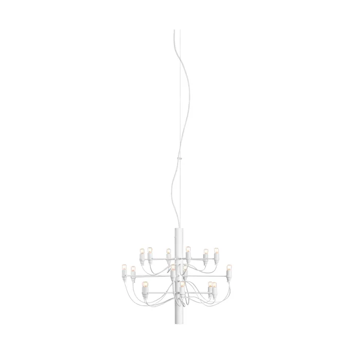 2097 Sarfatti lysekrone LED - Matthvid 18 lamper - Flos