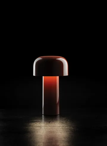 Bellhop portabel bordlampe - Brick red, IP54 (indendørs/udendørs) - Flos
