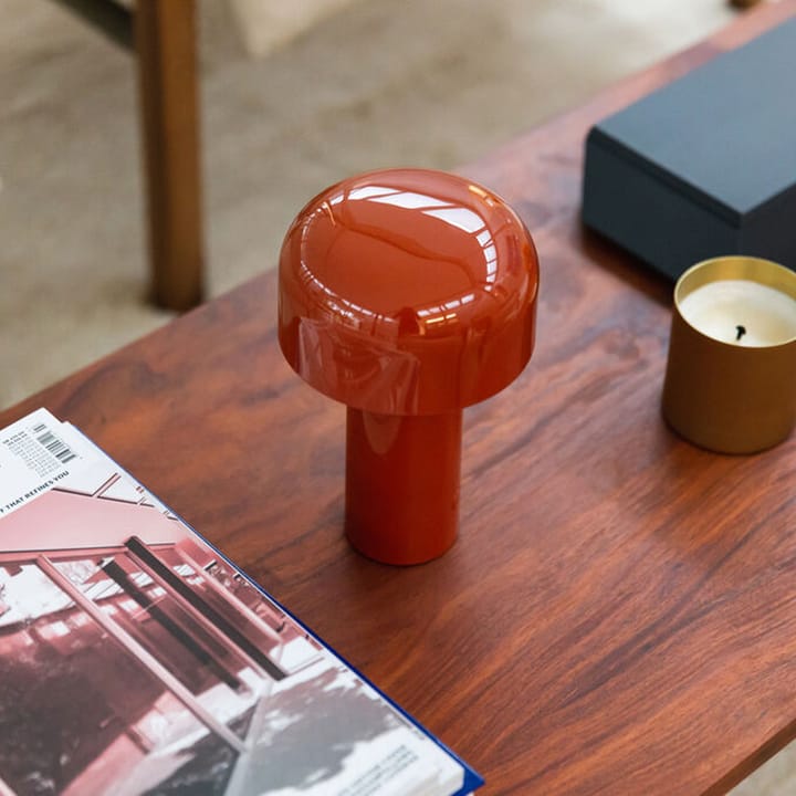 Bellhop portabel bordlampe, Brick red Flos