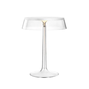 Bon Jour T bordlampe - White-transparent skærm - Flos