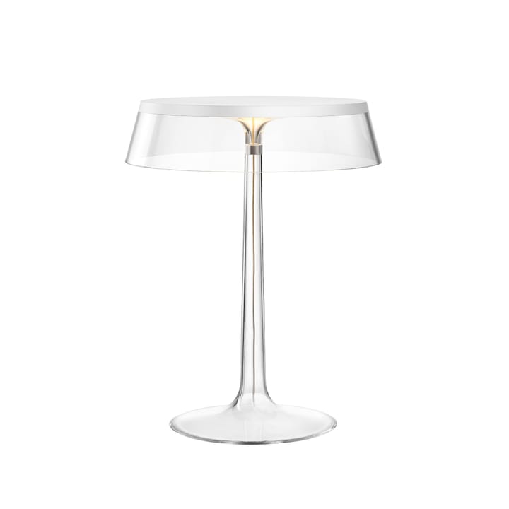 Bon Jour T bordlampe - White-transparent skærm - Flos