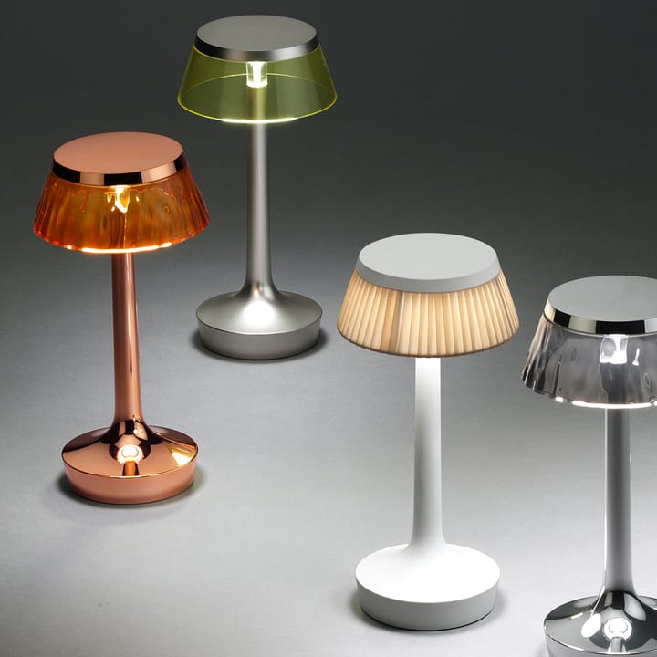 Bon Jour Unplugged bordlampe, White-amber Flos