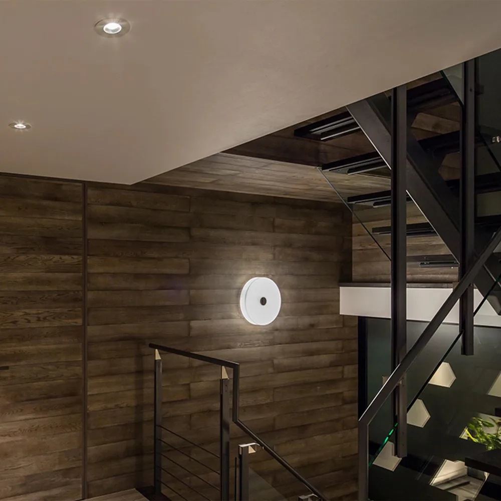 Button HL væglampe, Hvidt opalglas Flos