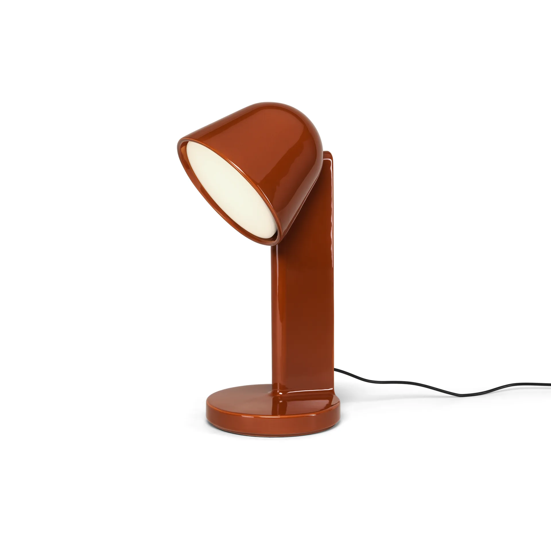 Céramique Down bordlampe, Rust red Flos