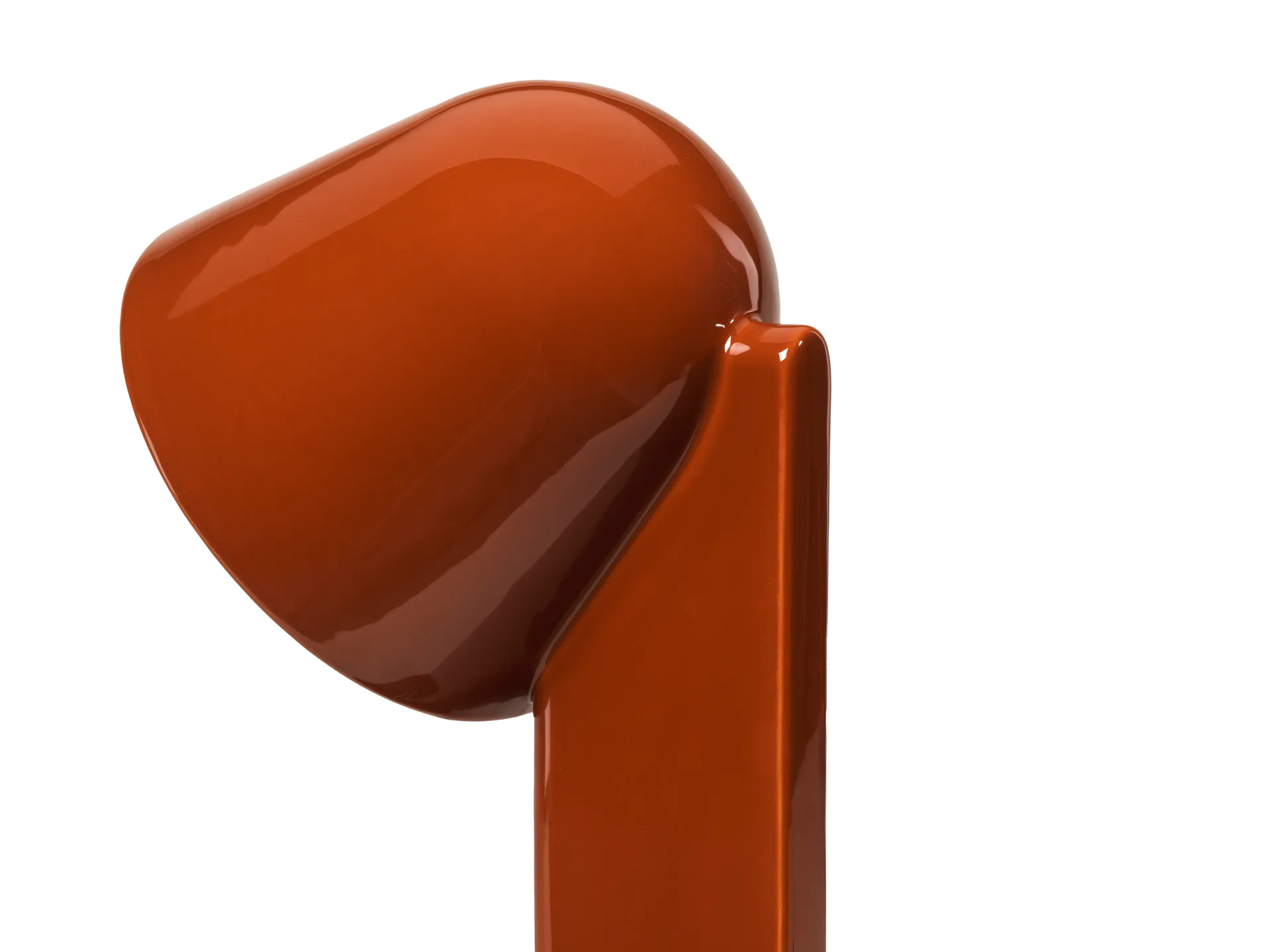 Céramique Down bordlampe, Rust red Flos